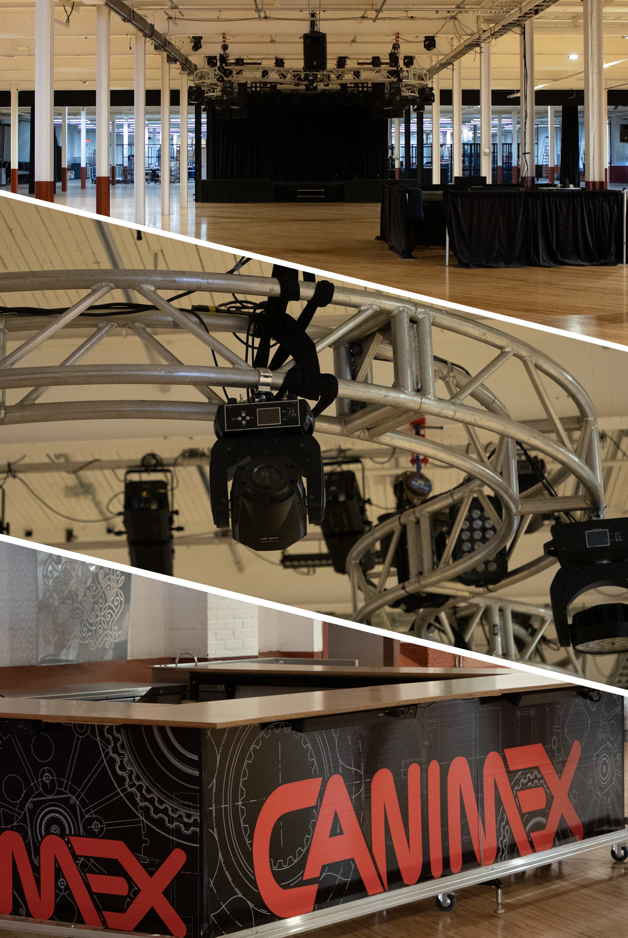 Salle Canimex - salle en banquet